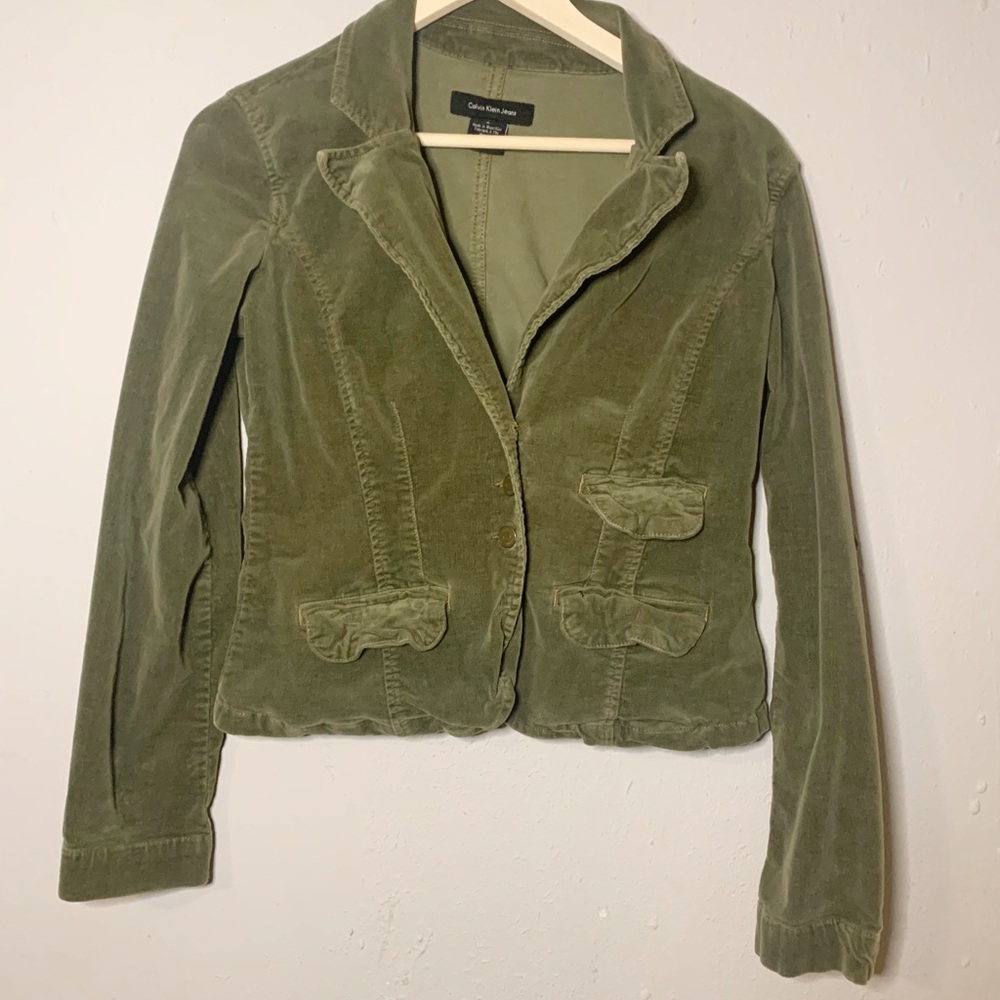 Calvin Klein Blazer/Jacket Green